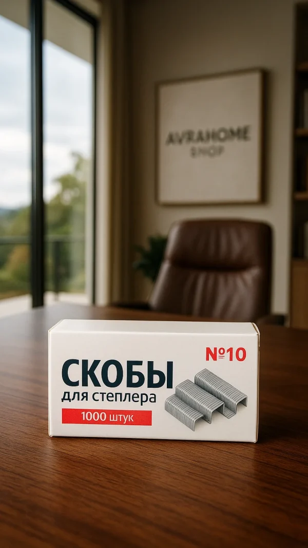 Набор скоб для степлерра, 5шт, канцелярские товары