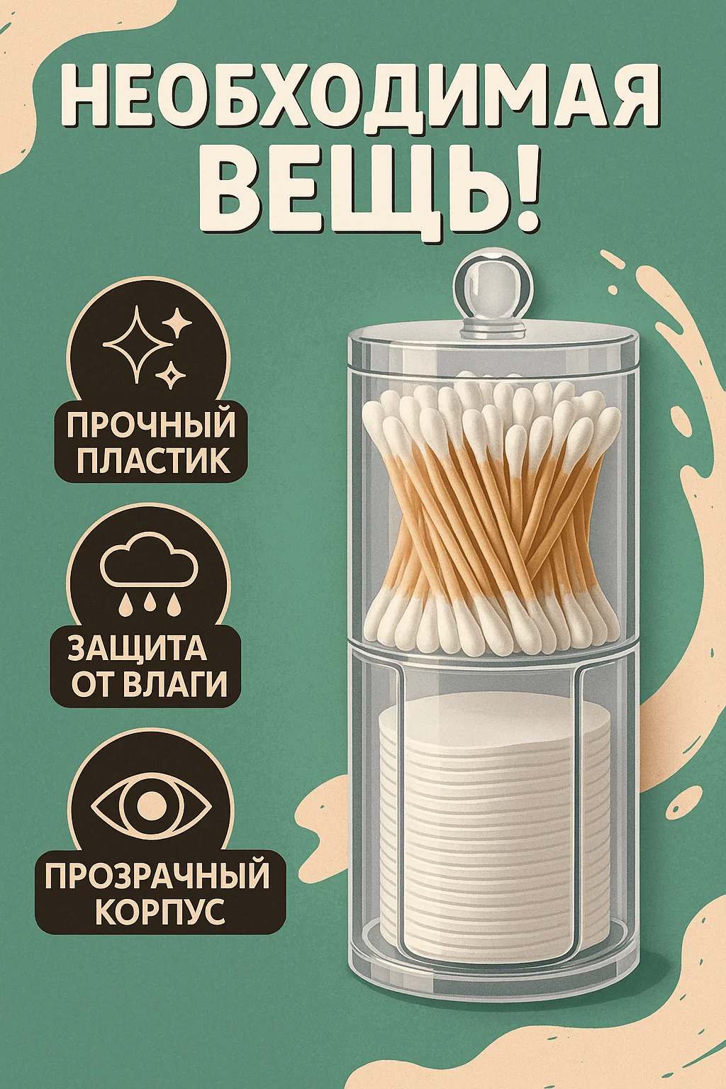 Органайзер для ватных палочек — изображение 2