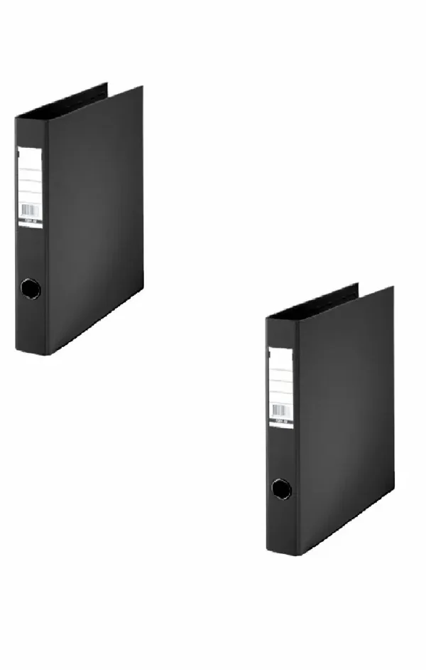 Attache Selection Папка на 4-х кольцах, 50мм, черная , 2 уп
