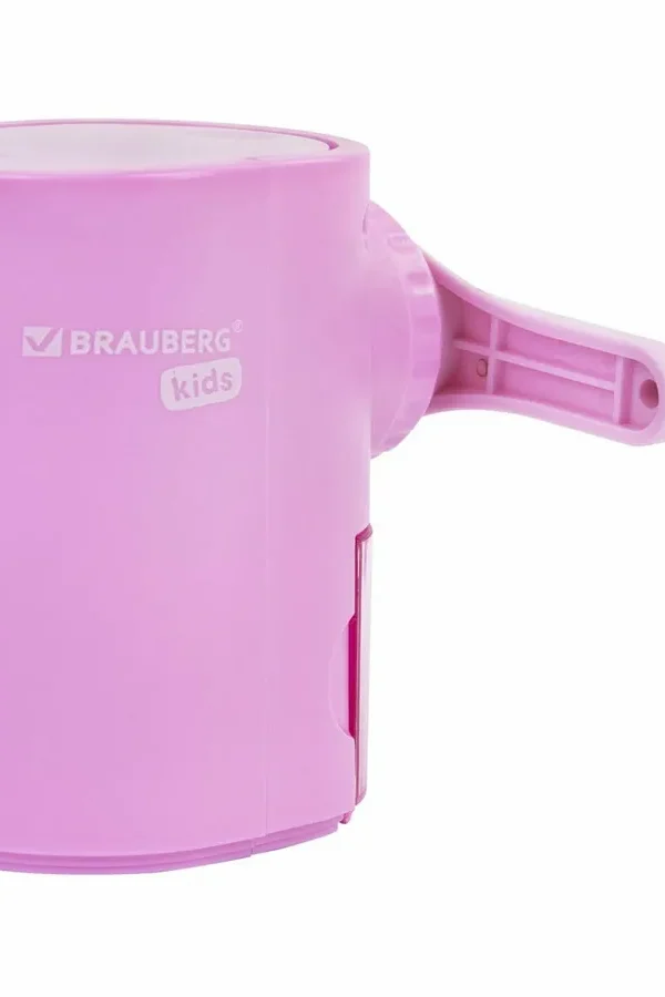 Точилка механическая Brauberg Kids (1 отверстие, корпус лавандовый, крепление к столу) (272004), 12шт.
