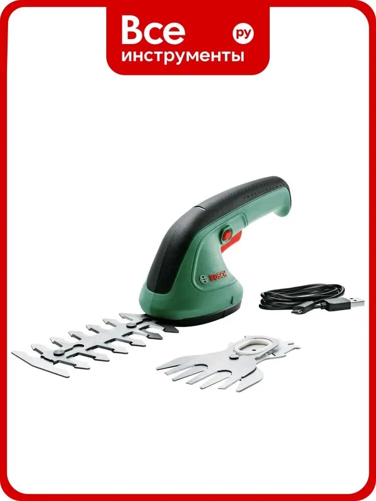 Аккумуляторные ножницы для травы и кустов Bosch EasyShear 0600833303