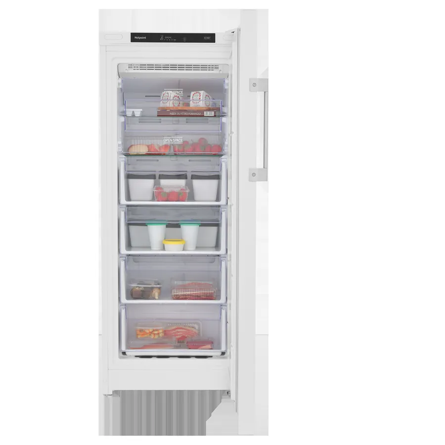 Морозильная камера Hotpoint HFZ 5151W, No Frost, общий объем 204 л