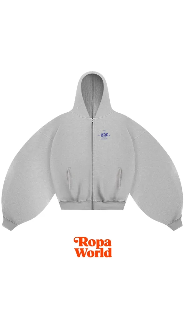 Худи Ropa World Зип Укороченное "University"