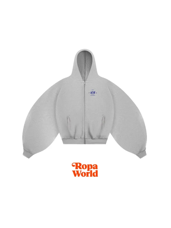 Худи Ropa World Зип Укороченное "University"