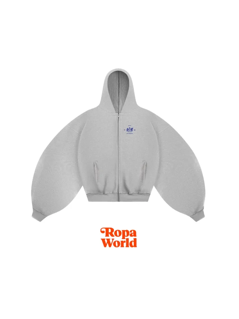 Худи Ropa World Зип Укороченное «University»