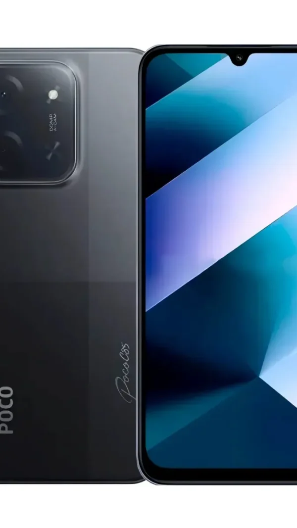 Смартфон Xiaomi Poco C85, память 6 128 GB, цвет черный, версия RU