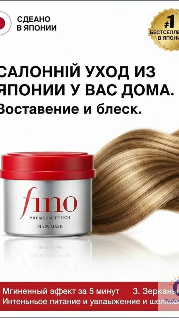 Shiseido Fino Маска для волос 230 мл