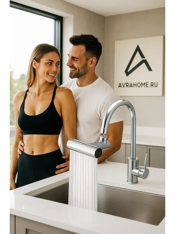Смеситель кухонного крана, экономия воды