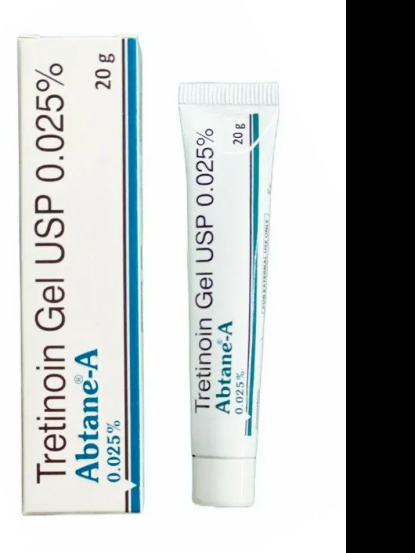 Абтан-А Третиноин гель 0,025% (Abtane-A Tretinoin Gel USP), 20 грамм