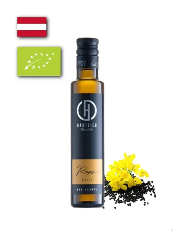 Органическое рапсовое масло Hartlieb 250 мл.