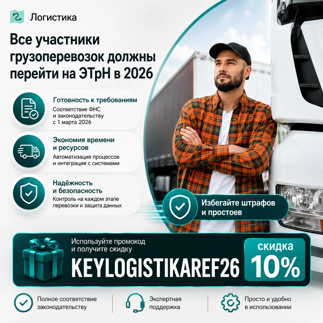 Диадок, сервис «Логистика»